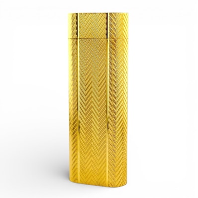 良品 カルティエ ライター ゴールド メンズ