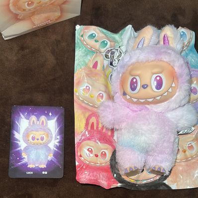 POP MART THE MONSTERS (LABUBU) Big into Energy Series Plush Pendant LUCK