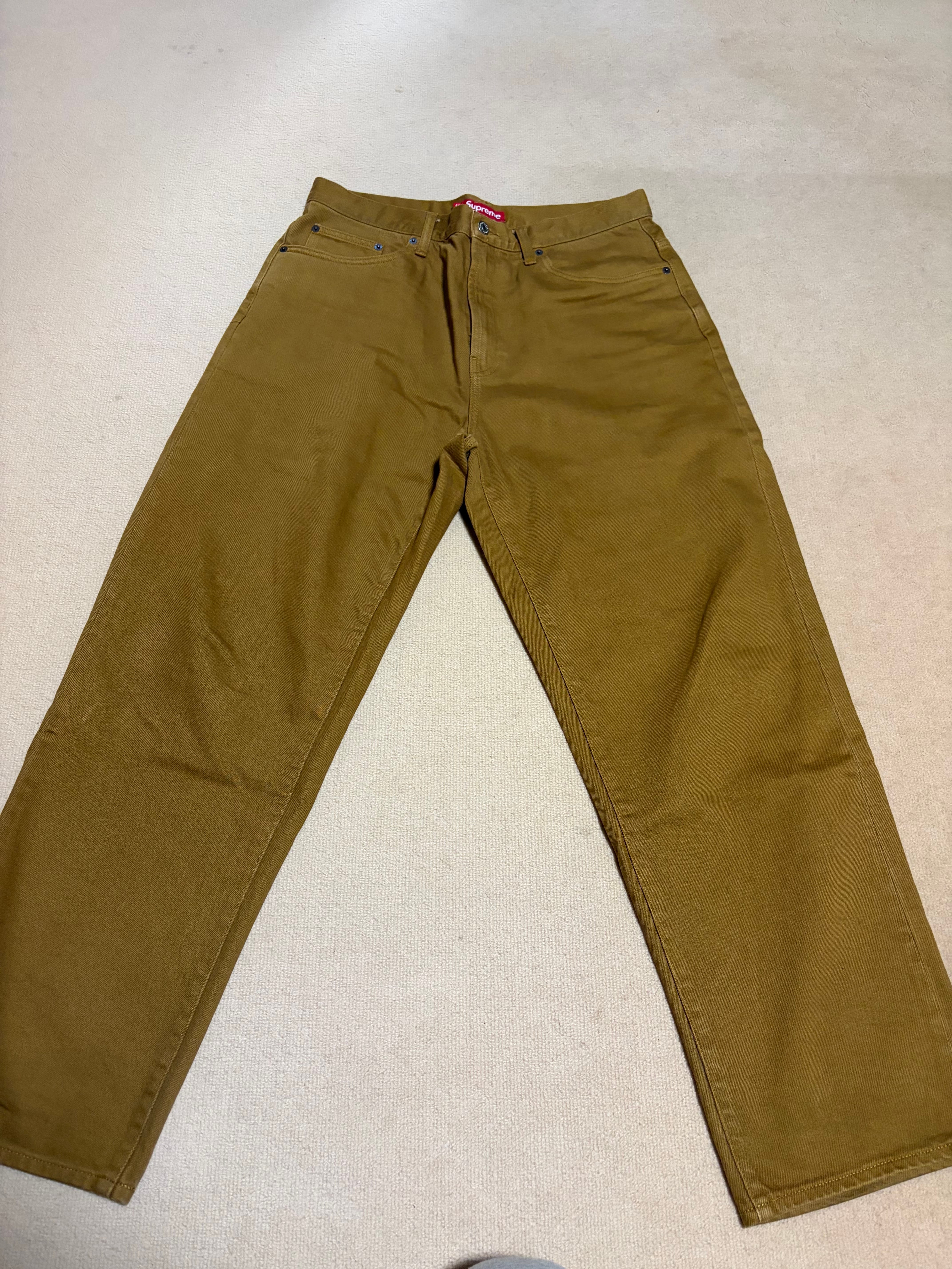 Supreme Baggy Jean "Light Brown" (24FW)