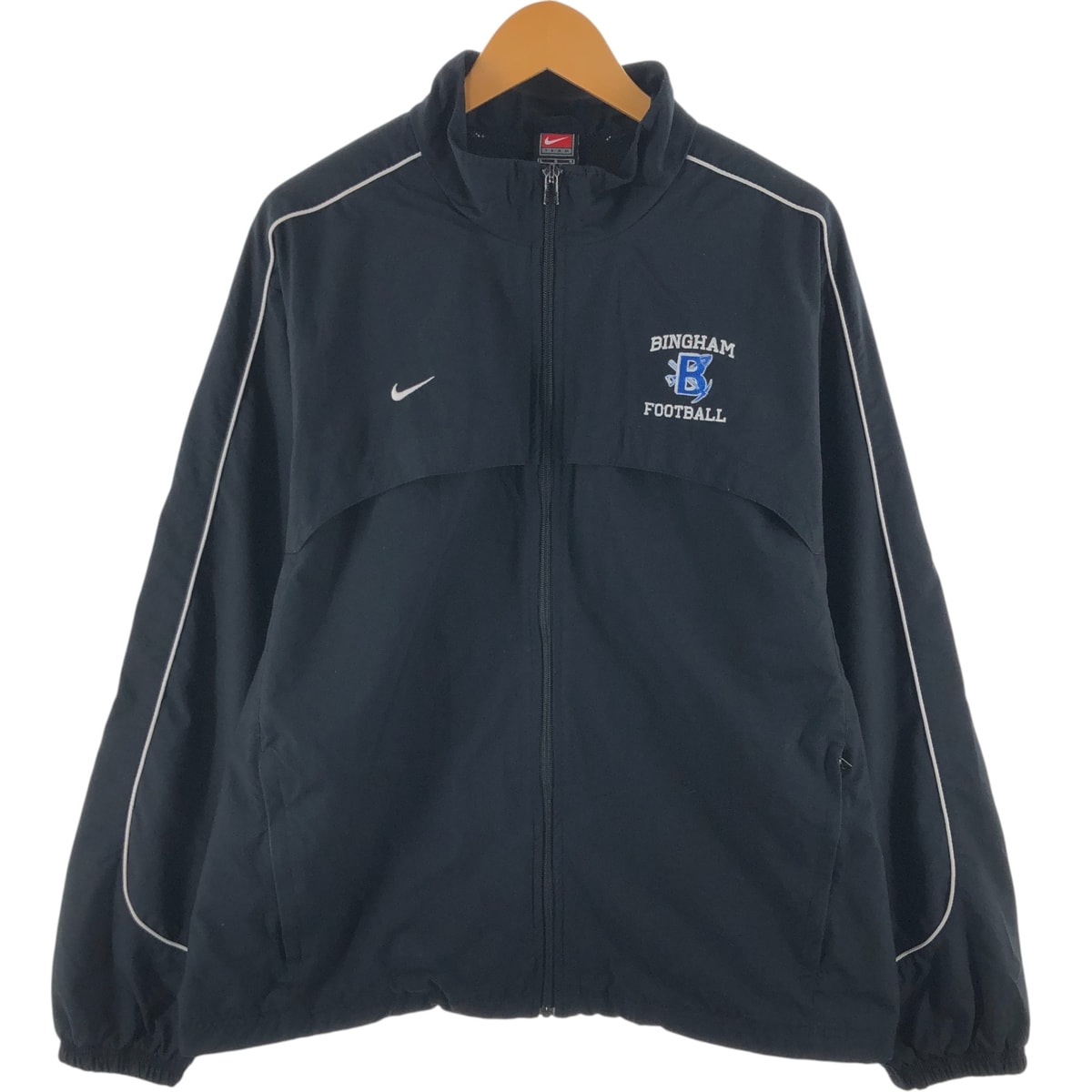 古着 00年代 ナイキ NIKE TEAM カレッジ ウインドブレーカー メンズL相当/eaa523670