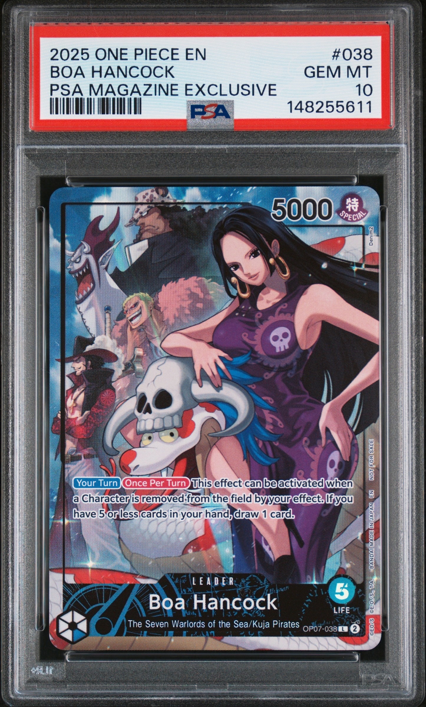 ボア・ハンコック L [OP07-038]【英語版】(PSA限定コラボプロモカード)