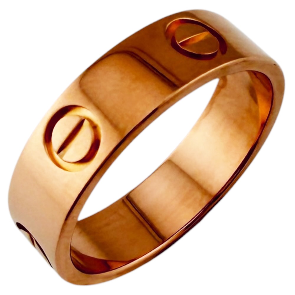 カルティエ ラヴ リング 指輪 15.5号 18金 K18ピンクゴールド レディース CARTIER 中古