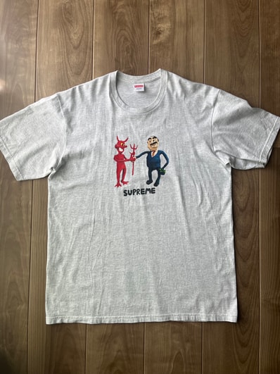 Supreme Business Tee "Ash Grey"