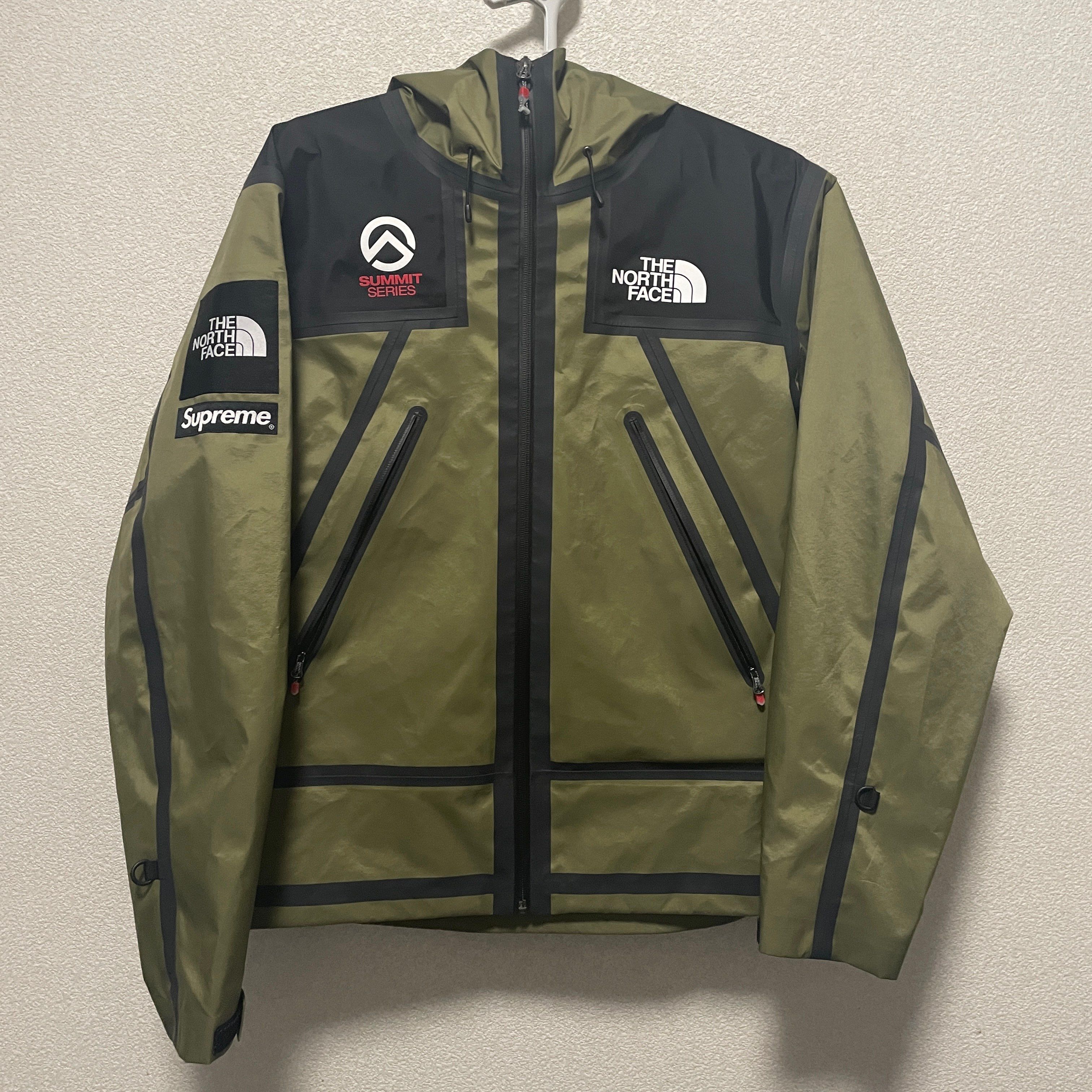 Supreme x The North Face Summit Series Outer Tape Seam Shell Jacket "Olive"