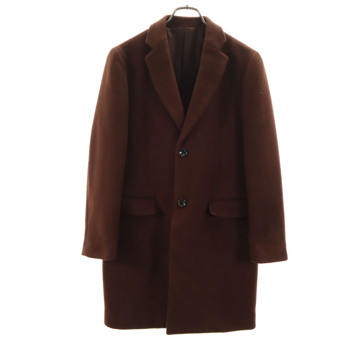 JOURNAL STANDARD ジャーナルスタンダード ウールブレンド チェスターコート S ブラウン