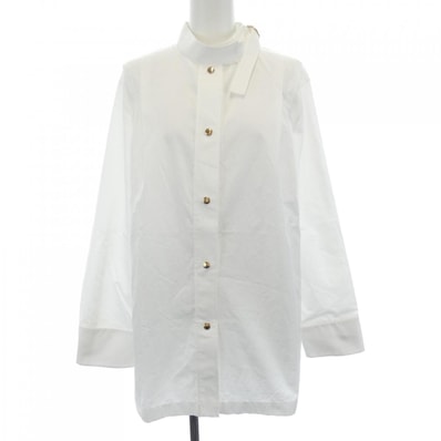 ルイヴィトン LOUIS VUITTON プリーツショルダーコットンポプリンシャツ FOTP97RK2 シャツ