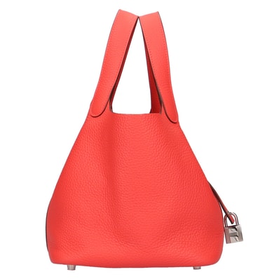 エルメス ピコタンロックPM ハンドバッグ トリヨンクレマンス ピンク レディース HERMES 中古