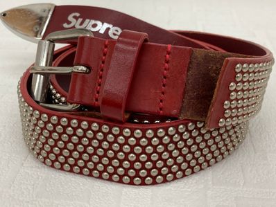 Suprem スタッズベルト L/XL