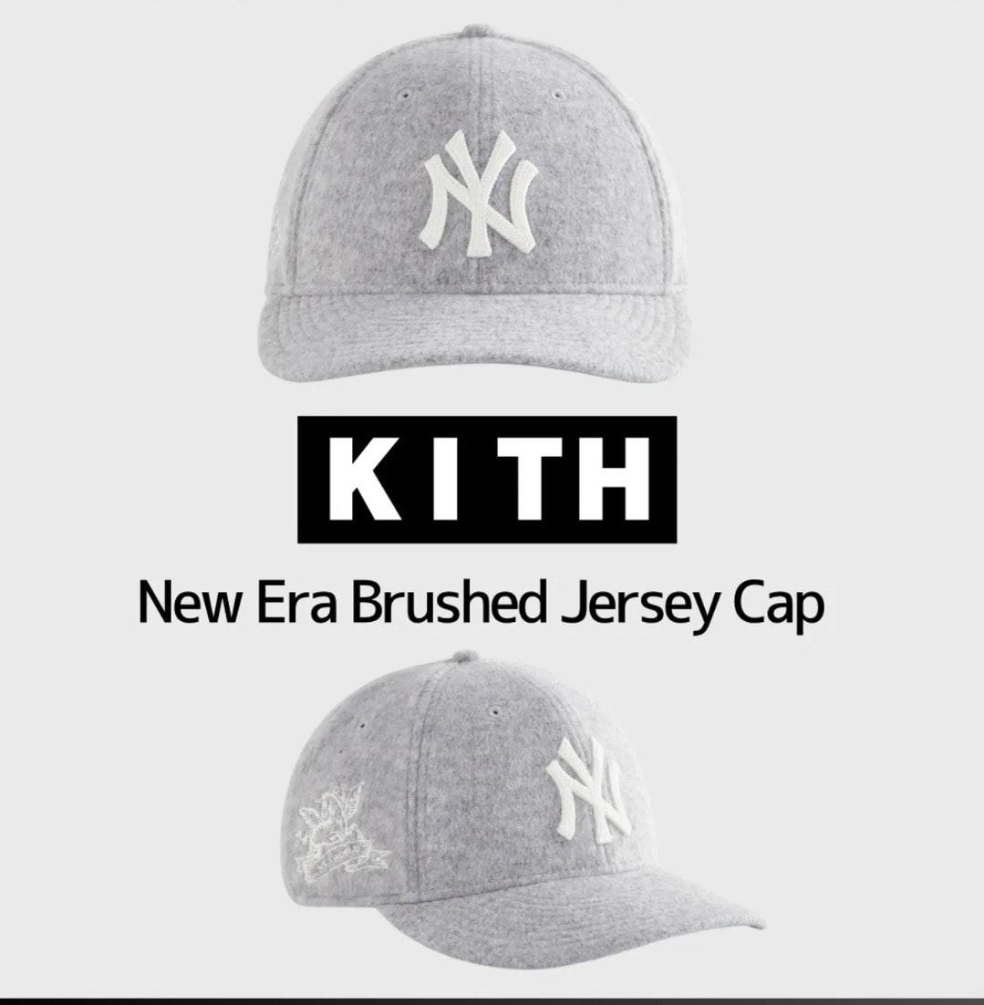 A (未使用に近い)】Kith ロゴ キャップ Kith NYC × New Era 7 3/8