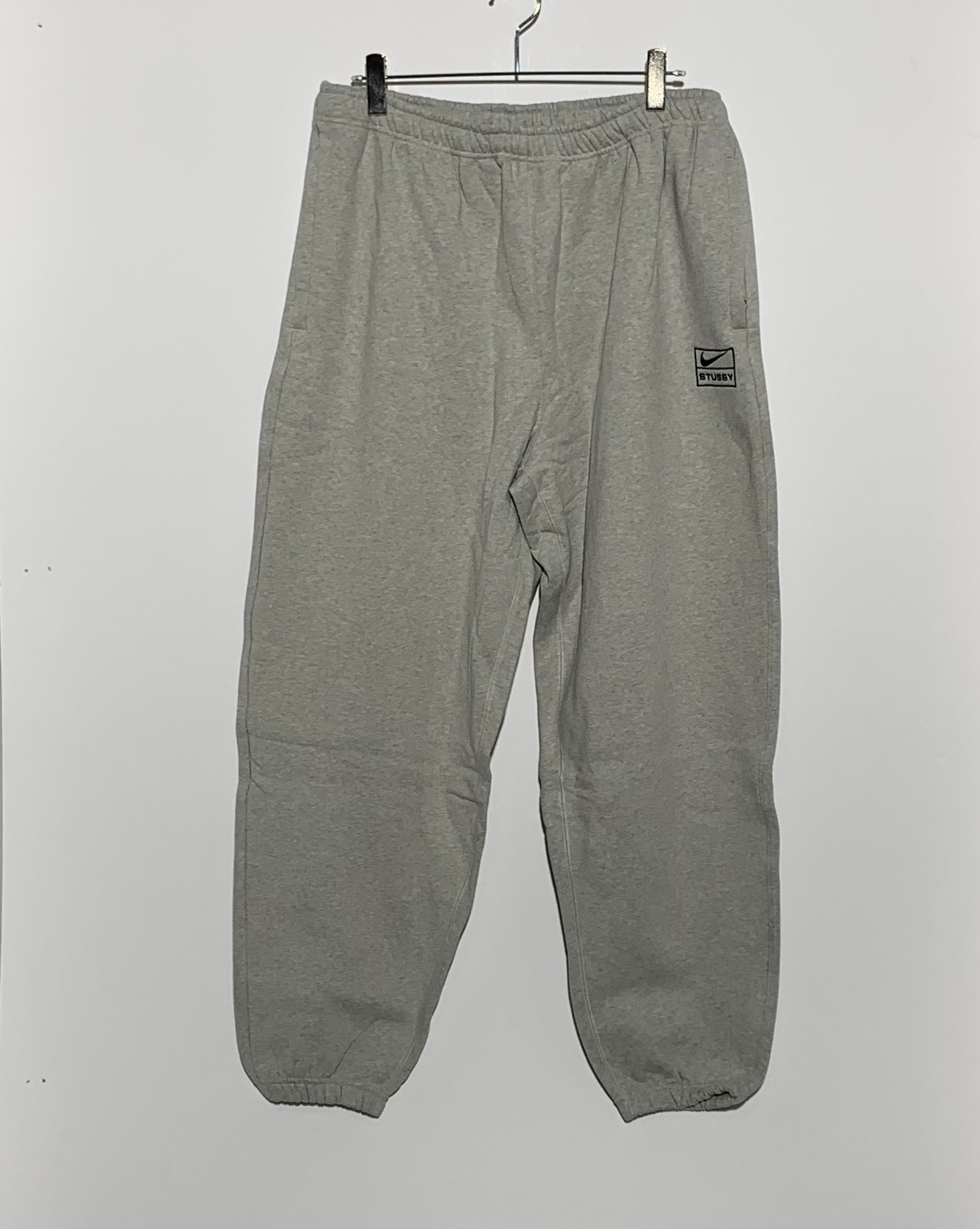 Stussy x Nike Fleece Pant "Grey Heather" (US Size) FN5231-050