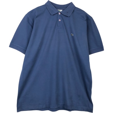 古着 ラコステ LACOSTE 半袖 ポロシャツ フランス製 メンズXXL相当/eaa622757