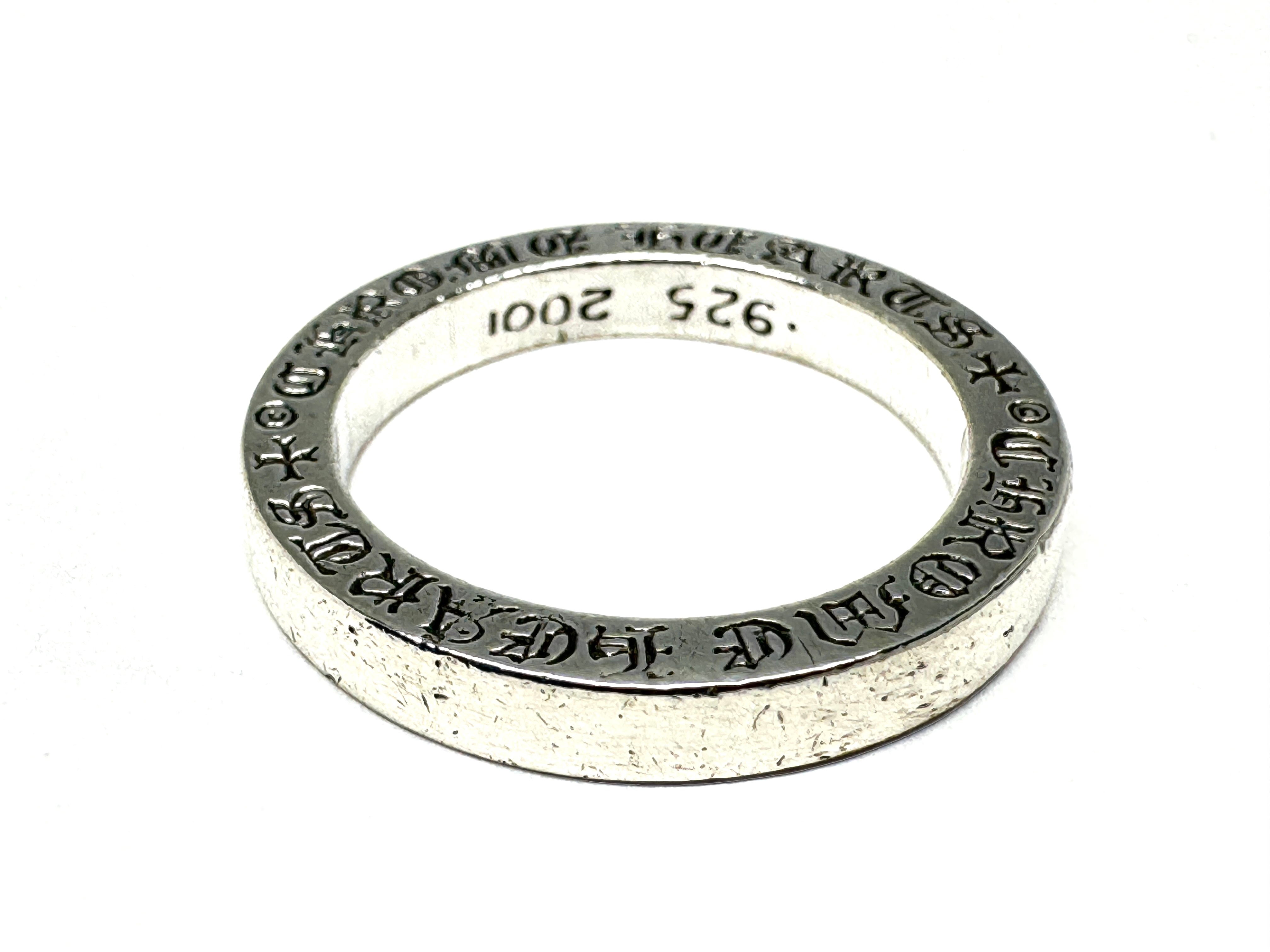 Chrome Hearts 3mm Spacer Ring Plain "Silver"
