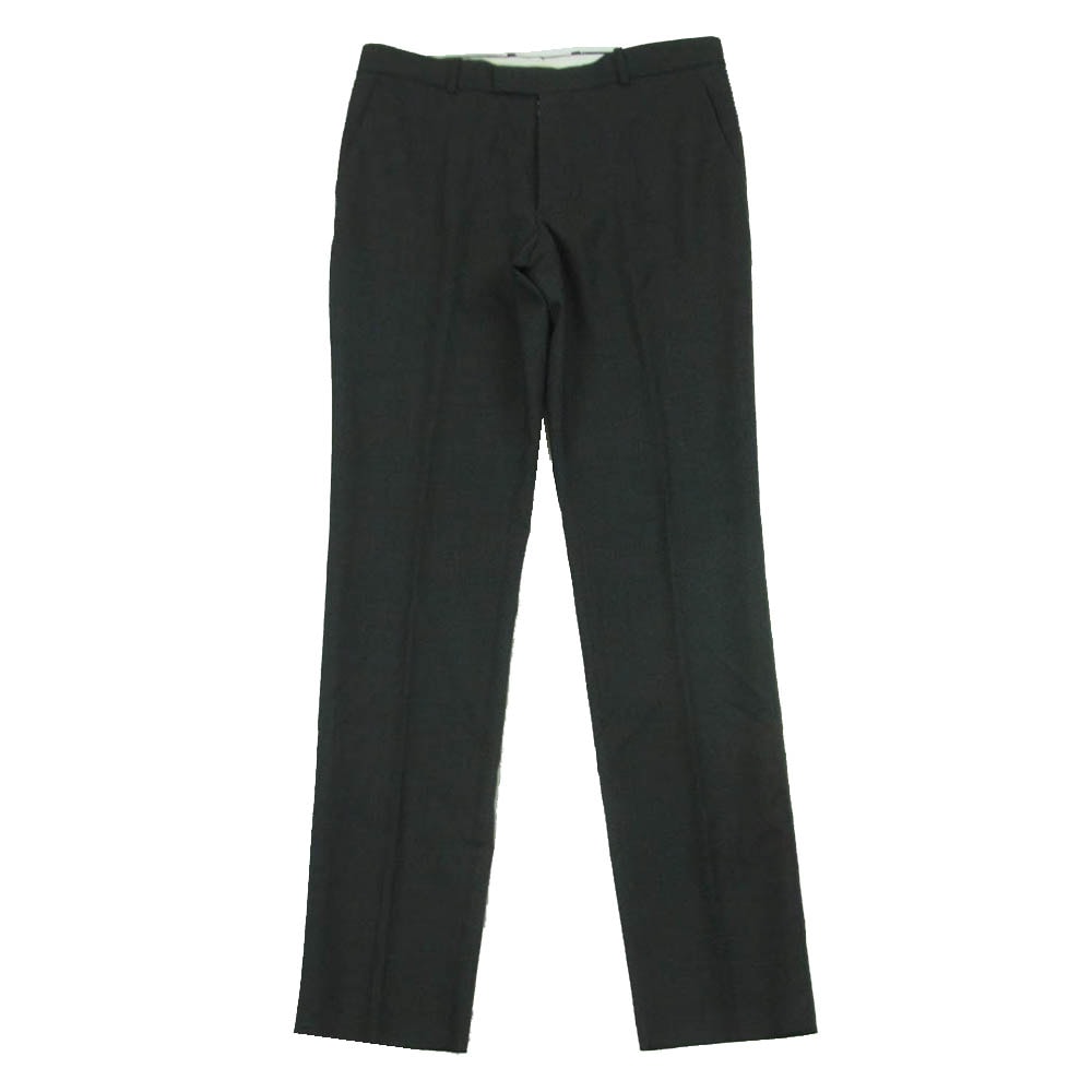 MAISON MARGIELA メゾンマルジェラ 20AW S50KA0517 四つタグ 14ライン スリム トラウザーズ スラックス パンツ チャコール系 グレー系 50【美品】【中古】