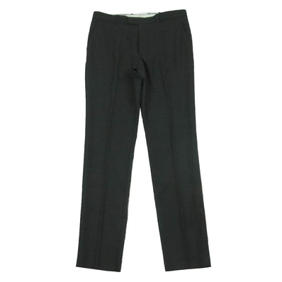MAISON MARGIELA メゾンマルジェラ 20AW S50KA0517 四つタグ 14ライン スリム トラウザーズ スラックス パンツ チャコール系 グレー系 50【美品】【中古】