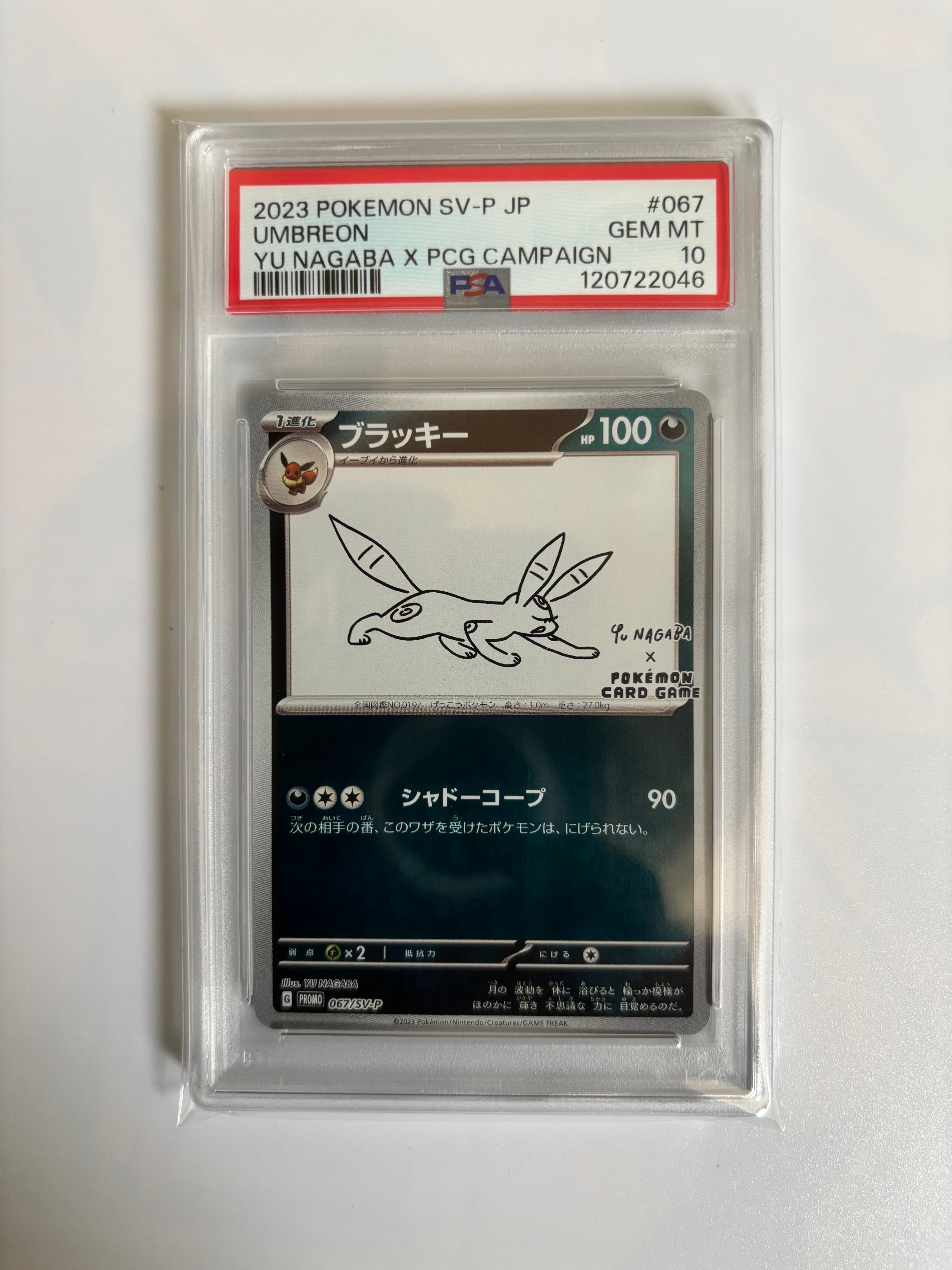ブラッキー: プロモ (ナガバブラッキー) [SV-P 067](「YU NAGABA×ポケモンカードゲーム」プロモーションカード「SV-P」)