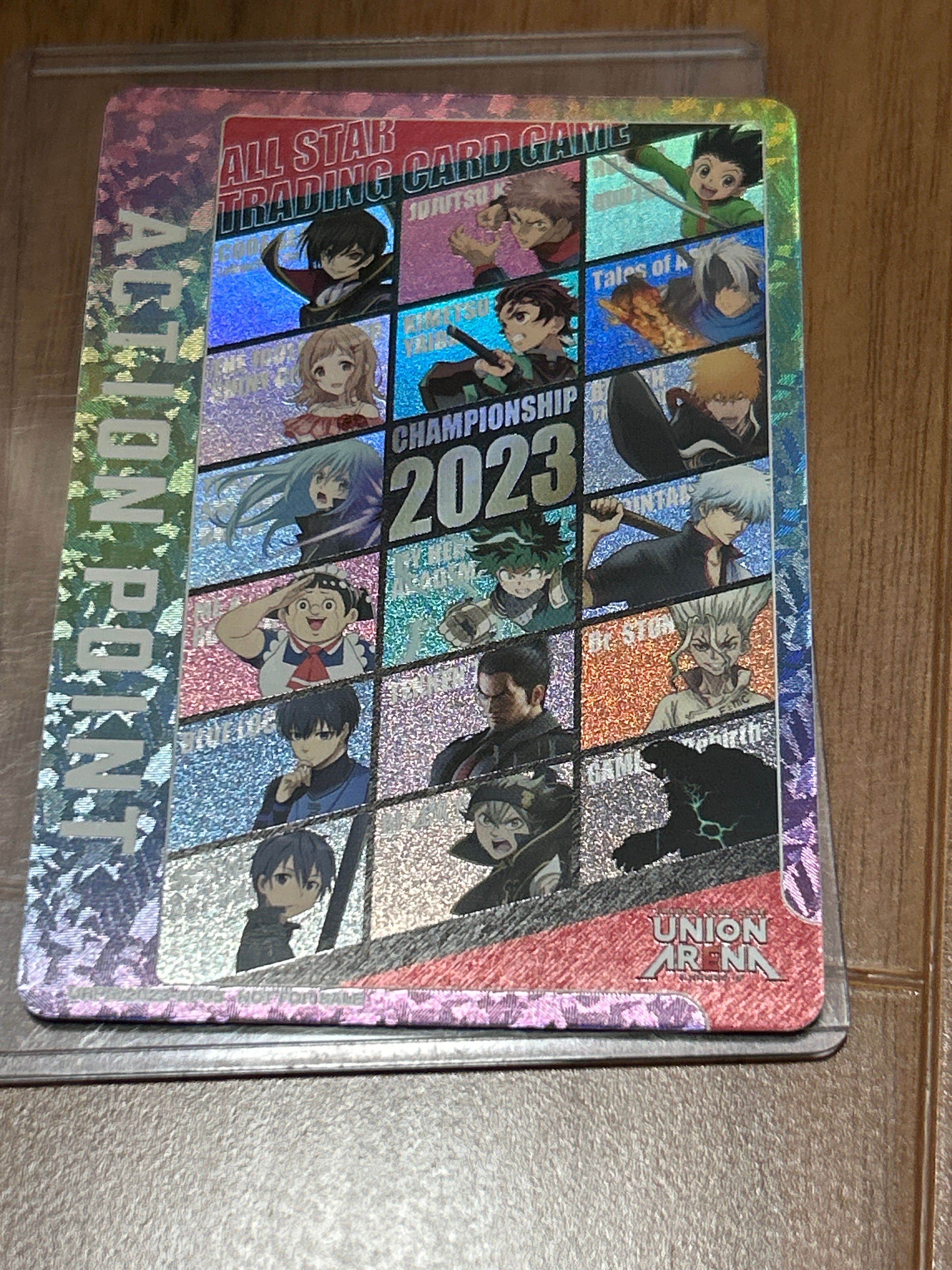 アクションポイントカード(UNION ARENA) [UAPR-2023-AP05](プロモーションカード「UNION ARENA -3on3-」)