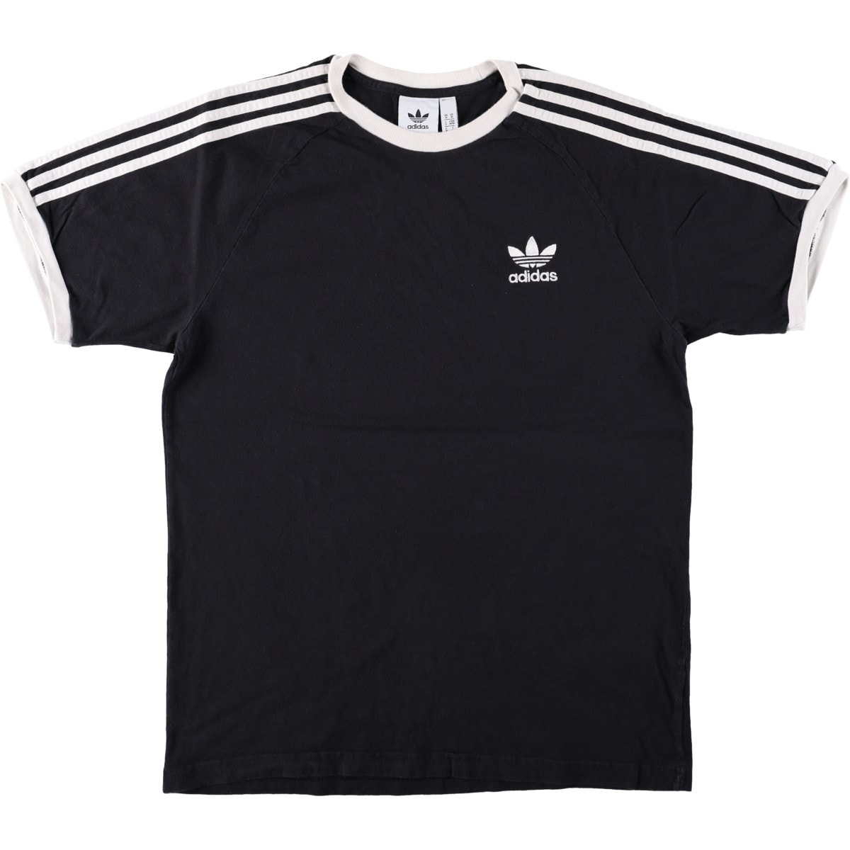 古着 アディダス adidas ロゴTシャツ メンズM相当/eaa672736