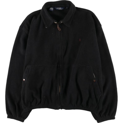 古着 90年代 ラルフローレン Ralph Lauren POLO by Ralph Lauren スイングトップタイプ フリースジャケット USA製 メンズXL相当/eaa614927