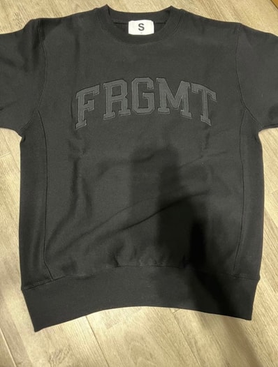 FRAGMENT UNIVERSITY FRGMT UNV C/N Sweat E "Black"