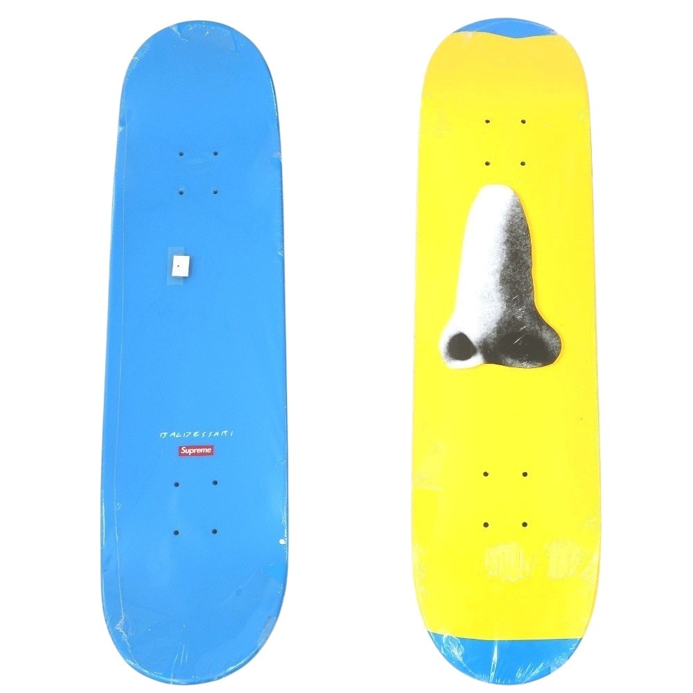 【中古】シュプリーム Supreme 2010年秋冬 John Baldessari Decks スケートボード デッキ スケボー ブルーxイエロー【メンズ】