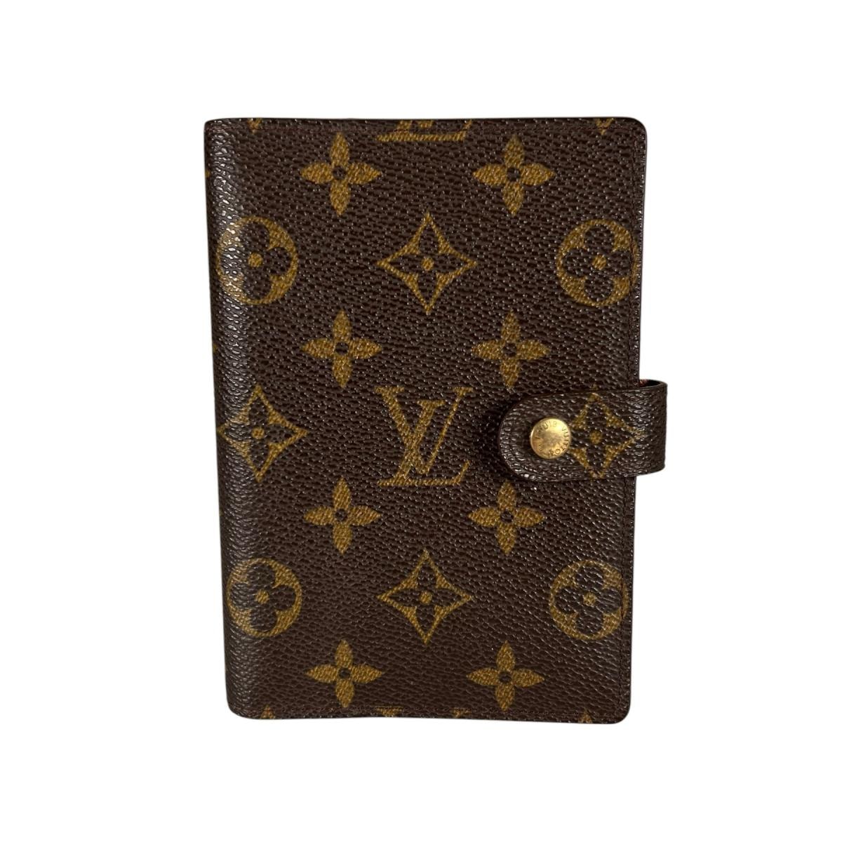 ルイヴィトン LOUIS VUITTON アジェンダ PM R20005 モノグラム 手帳カバー