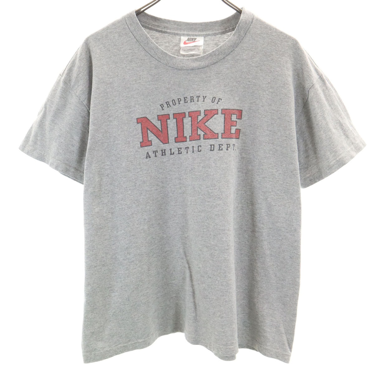 NIKE ナイキ 90s オールド USA製 半袖 Tシャツ L グレー