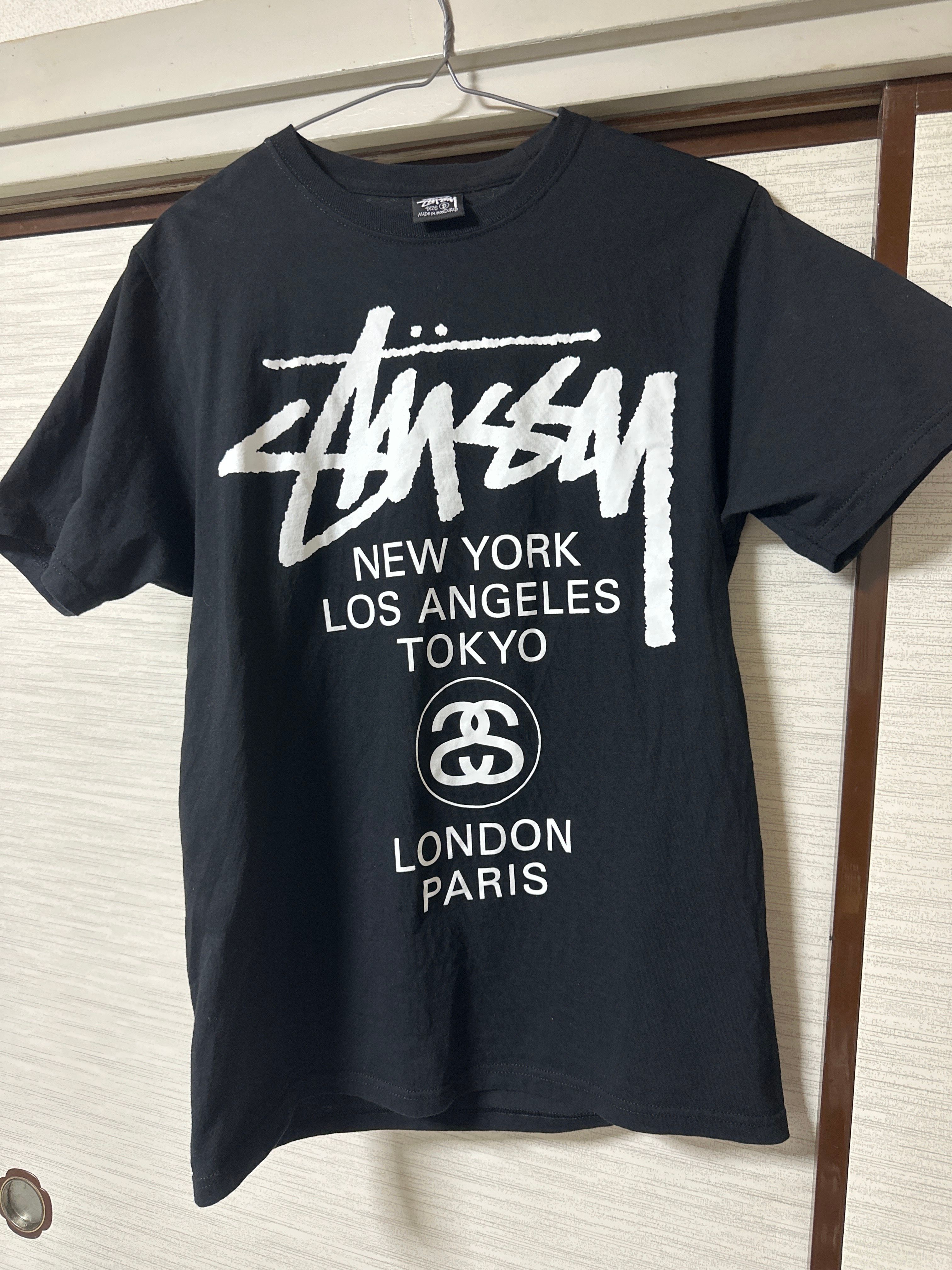 Stussy World Tour Tee "Black" (24SS)