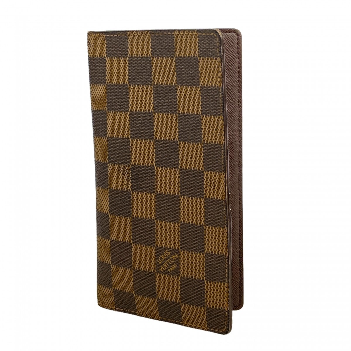 ★SALE【6fb2411-k】ルイヴィトン 長札入れ ダミエ ポルトバルールカルトクレディ N61823 エベヌ【中古】メンズ