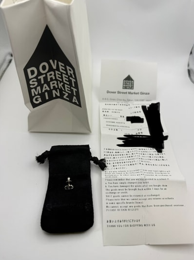 Chrome Hearts #2 CH Plus Earrings "Silver"