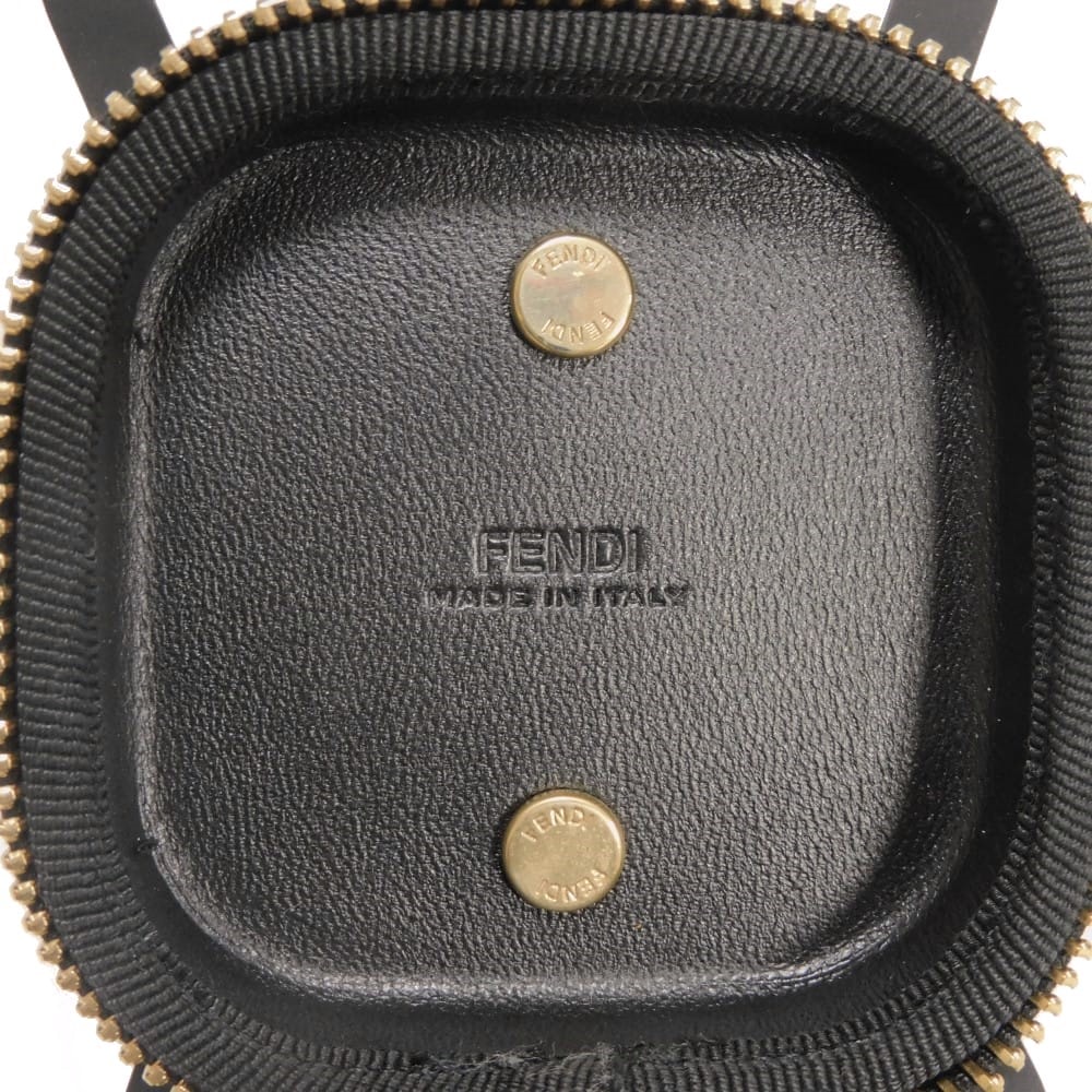 FENDI フェンディ フォンホルダー ポーチ iphone メッシュ カーフ