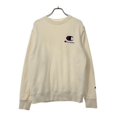 Champion 長袖 ロゴワッペン トレーナー