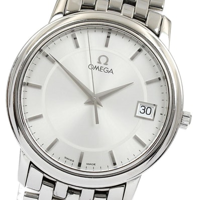 オメガ デビル プレステージ デイト 4510.31 メンズ 【中古】