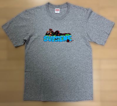Supreme Catwoman Tee "Heather Grey"