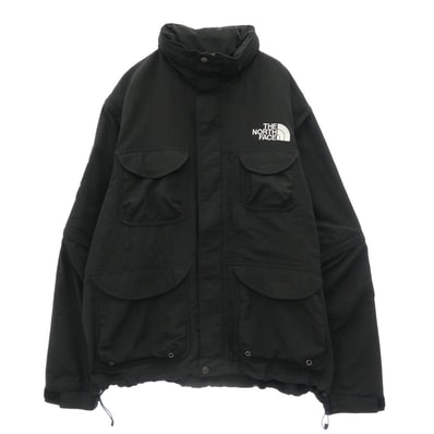 Supreme シュプリーム 22SS NP02205I × THE NORTH FACE ザ ノース フェイス Trekking Convertible Jacket トレッキング コンバーティブル ジャケット ブラック系 L【中古】