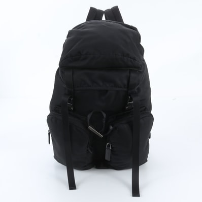 ■美品 プラダ テスート ナイロントライアングルロゴリュックサック