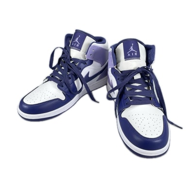 未使用品 NIKE ナイキ エアジョーダン1ミッド DQ8426-515-255-A スニーカー レザー/ラバー パープル ユニセックス 25.5 40.5 7.5 "スカイJパープル"【古着】【中古】