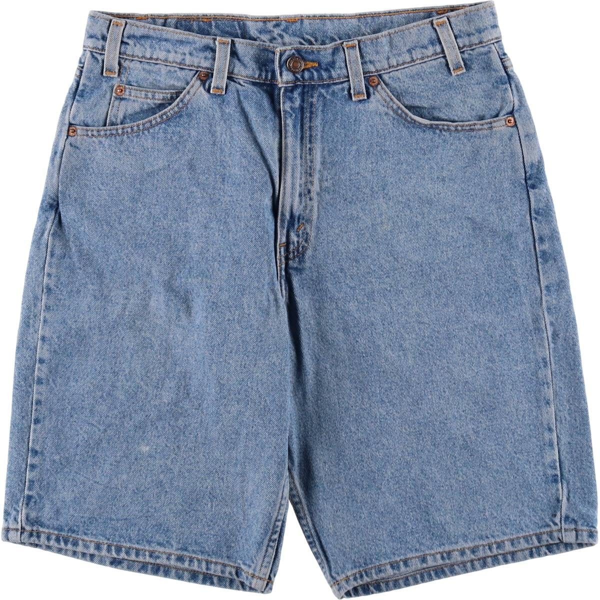 古着 90年代 リーバイス Levi's 550 RELAXED FIT 36550-0214 オレンジタブ デニムショーツ ハーフパンツ ジョーツ メンズw33相当 ヴィンテージ/eaa478165