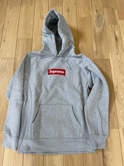Supreme Box Logo Hooded Sweatshirt "Heather Grey" (16FW)