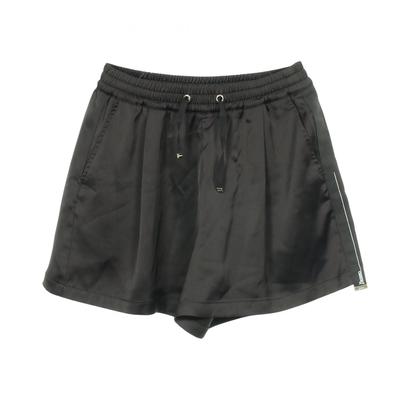 ヘルノ Herno ショート パンツ 衣料品 ボトムス ポリエステル レディース ブラック系 【中古】