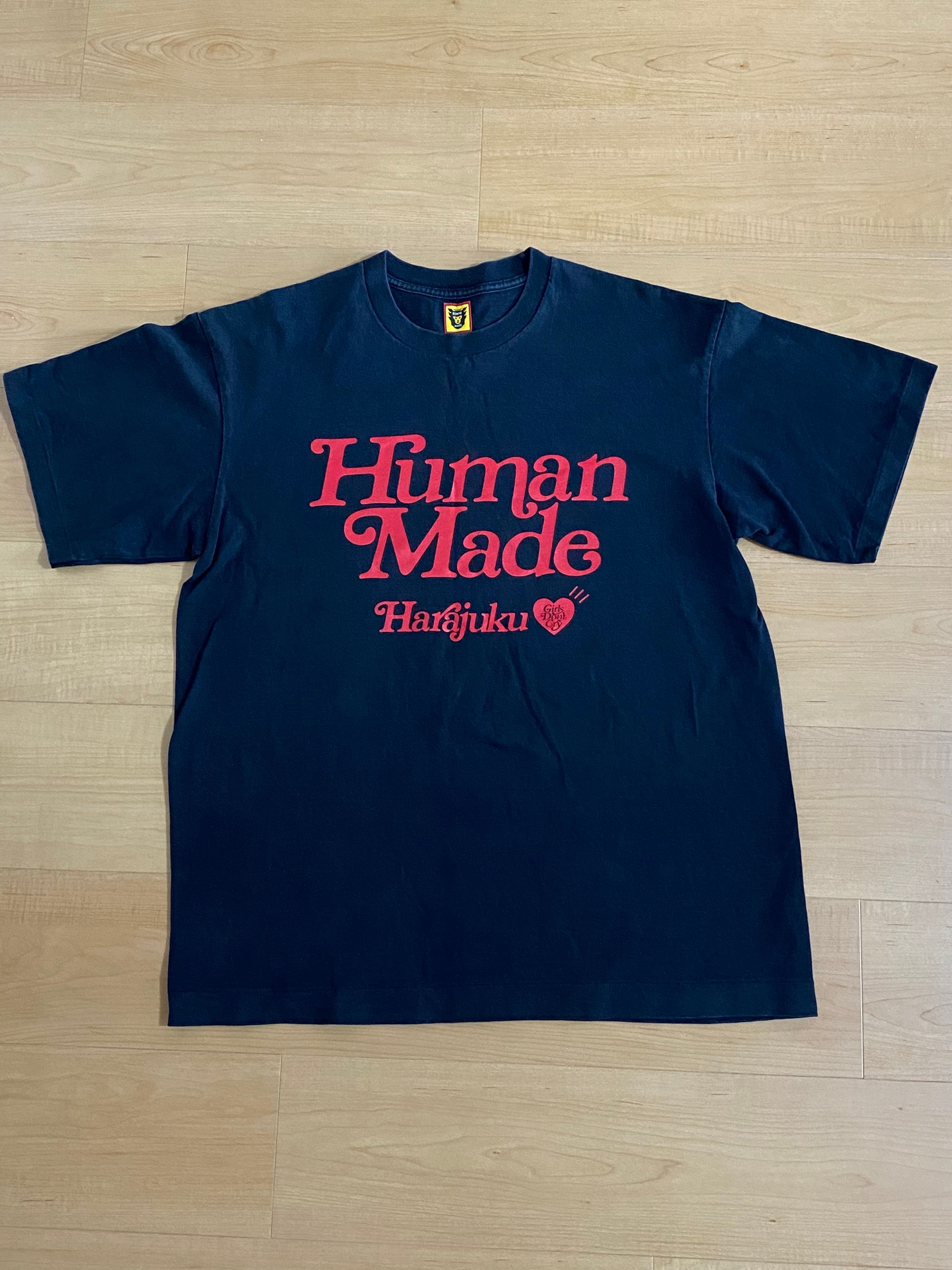 HUMAN MADE Girls Don't Cry Harajuku T-Shirt #1 "Black" / VERDY