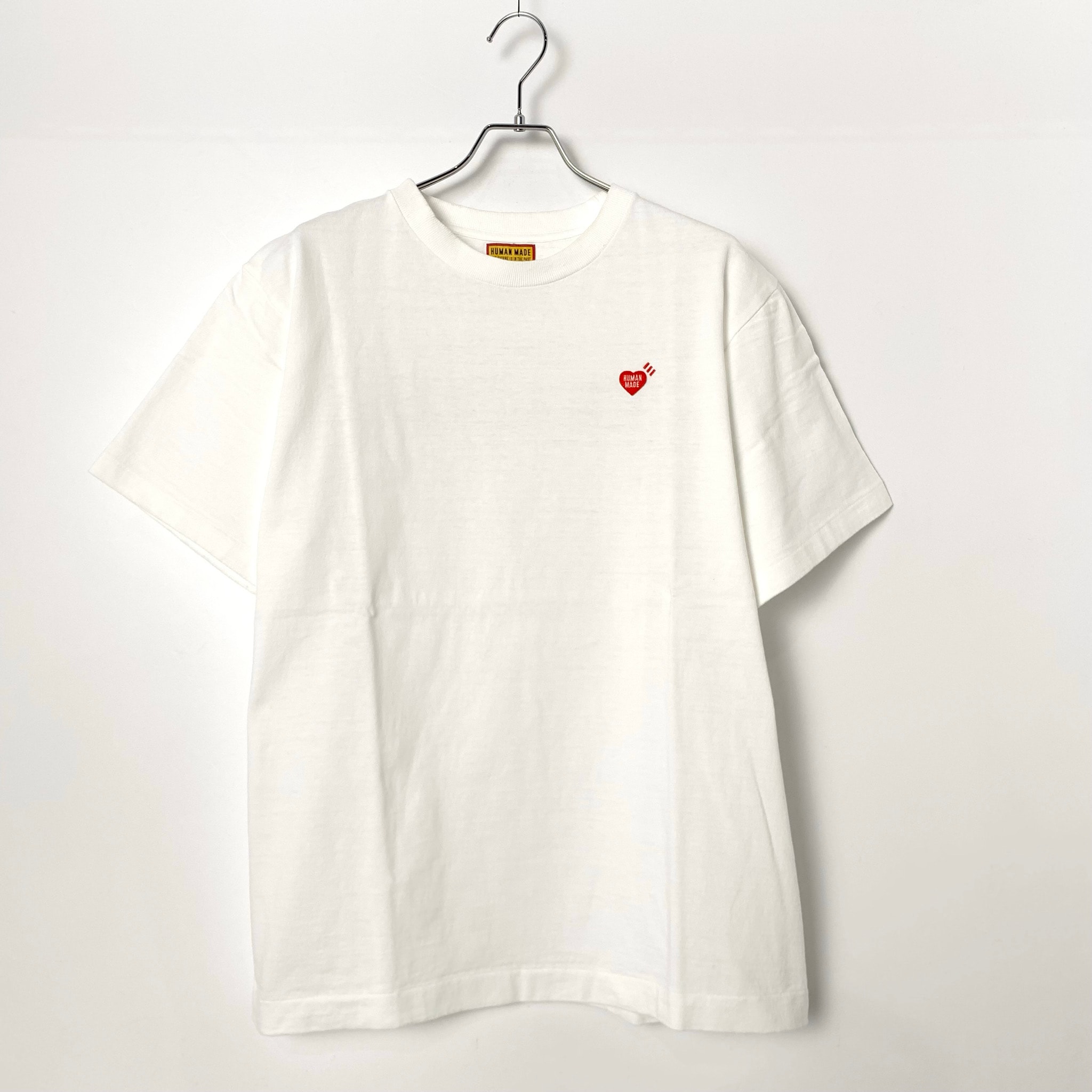 HUMAN MADE Stores Exclusive Heart Badge T-Shirt "White"