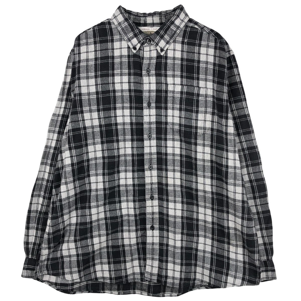 古着 エルエルビーン L.L.Bean TRADITIONAL FIT 長袖 ボタンダウン フランネルチェックシャツ メンズXL相当/eaa609214