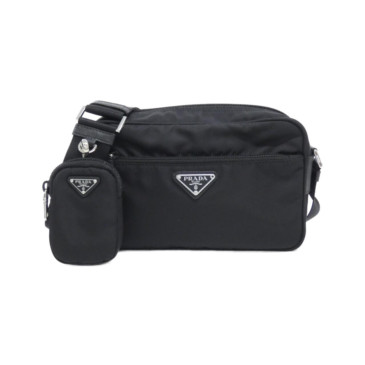 PRADA Re-Nylon Shoulder Bag "Black"
