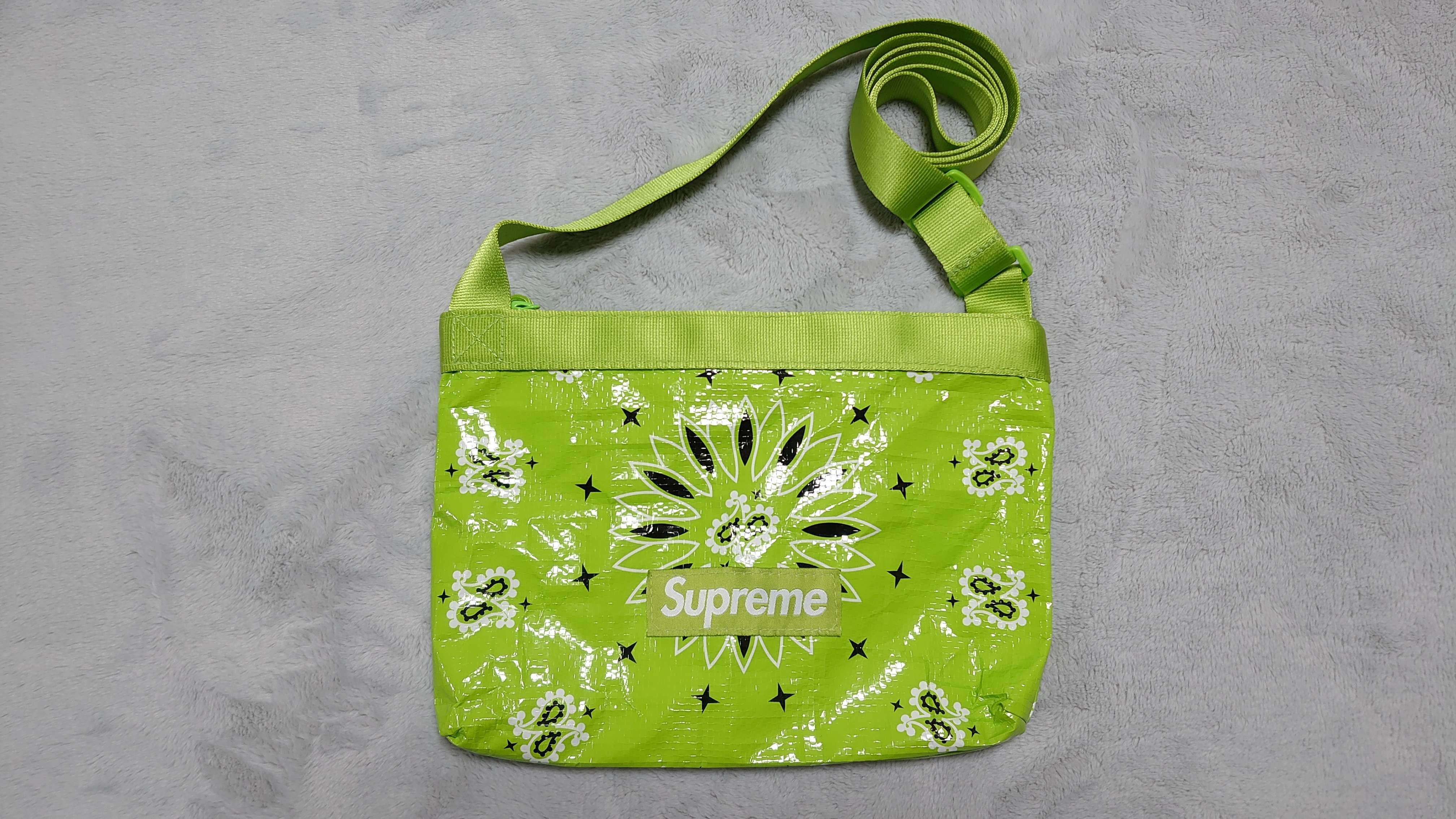 Supreme Bandana Tarp Side Bag 