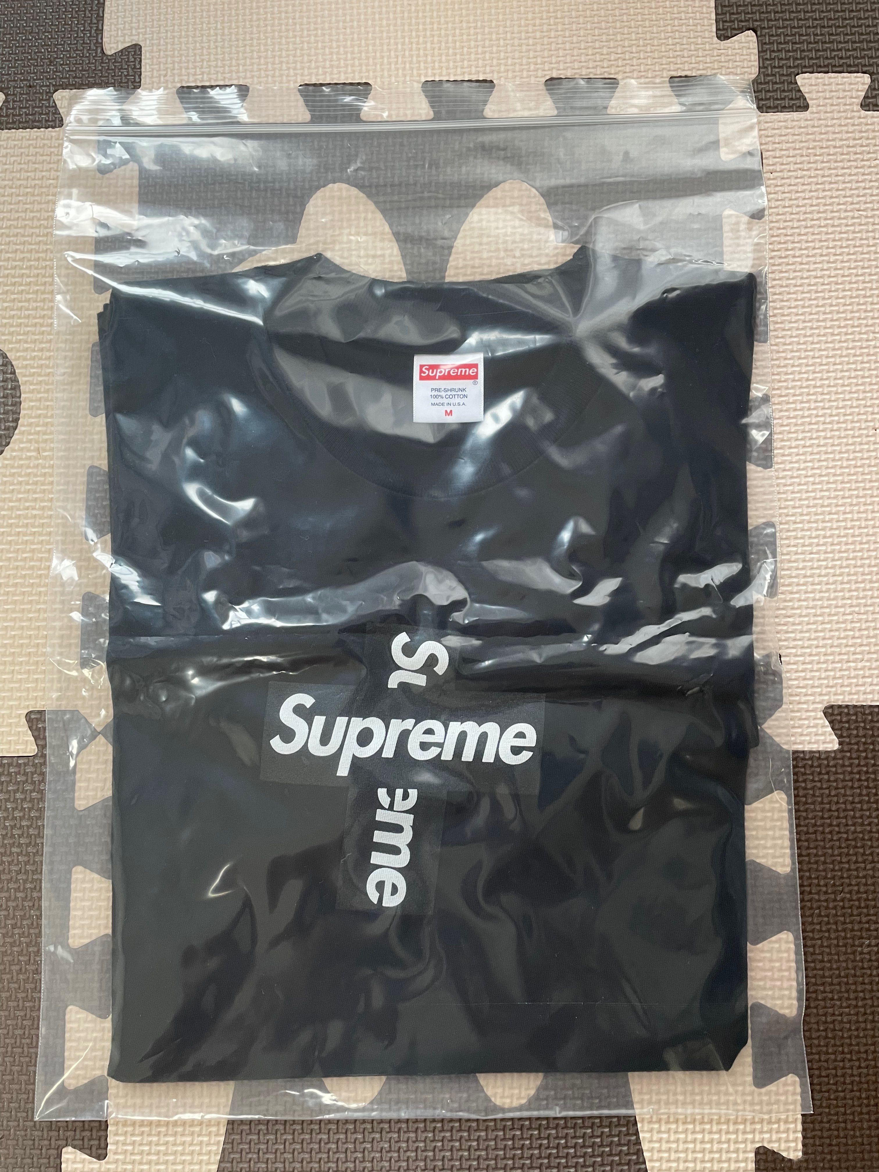 Supreme Cross Box Logo Tee "Black"