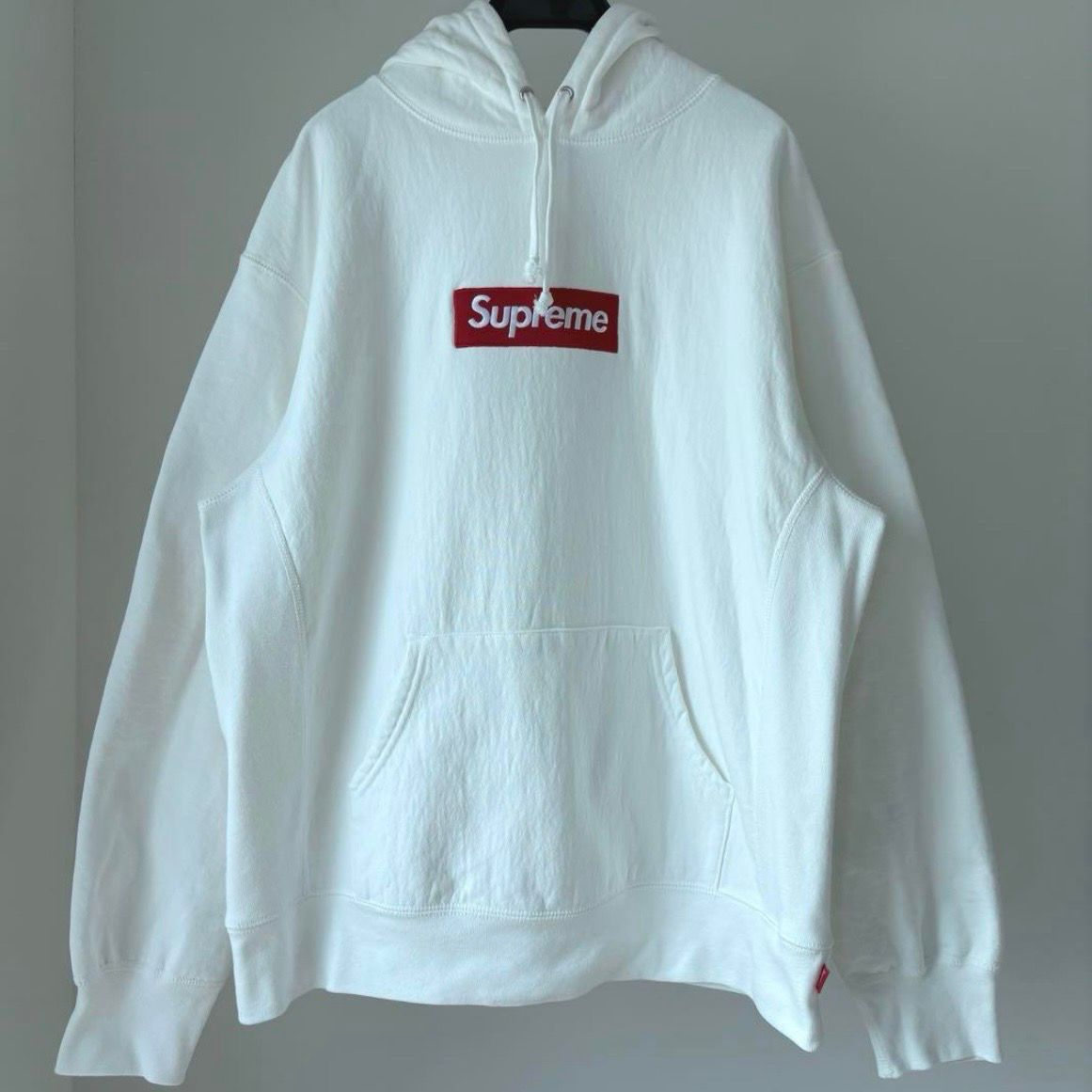Supreme Box Logo Hooded Sweatshirt "White" (21FW)