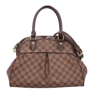 ルイヴィトン トレヴィPM ダミエ ショルダーバッグ ダミエキャンバス N51997 ブラウン レディース LOUIS VUITTON 中古