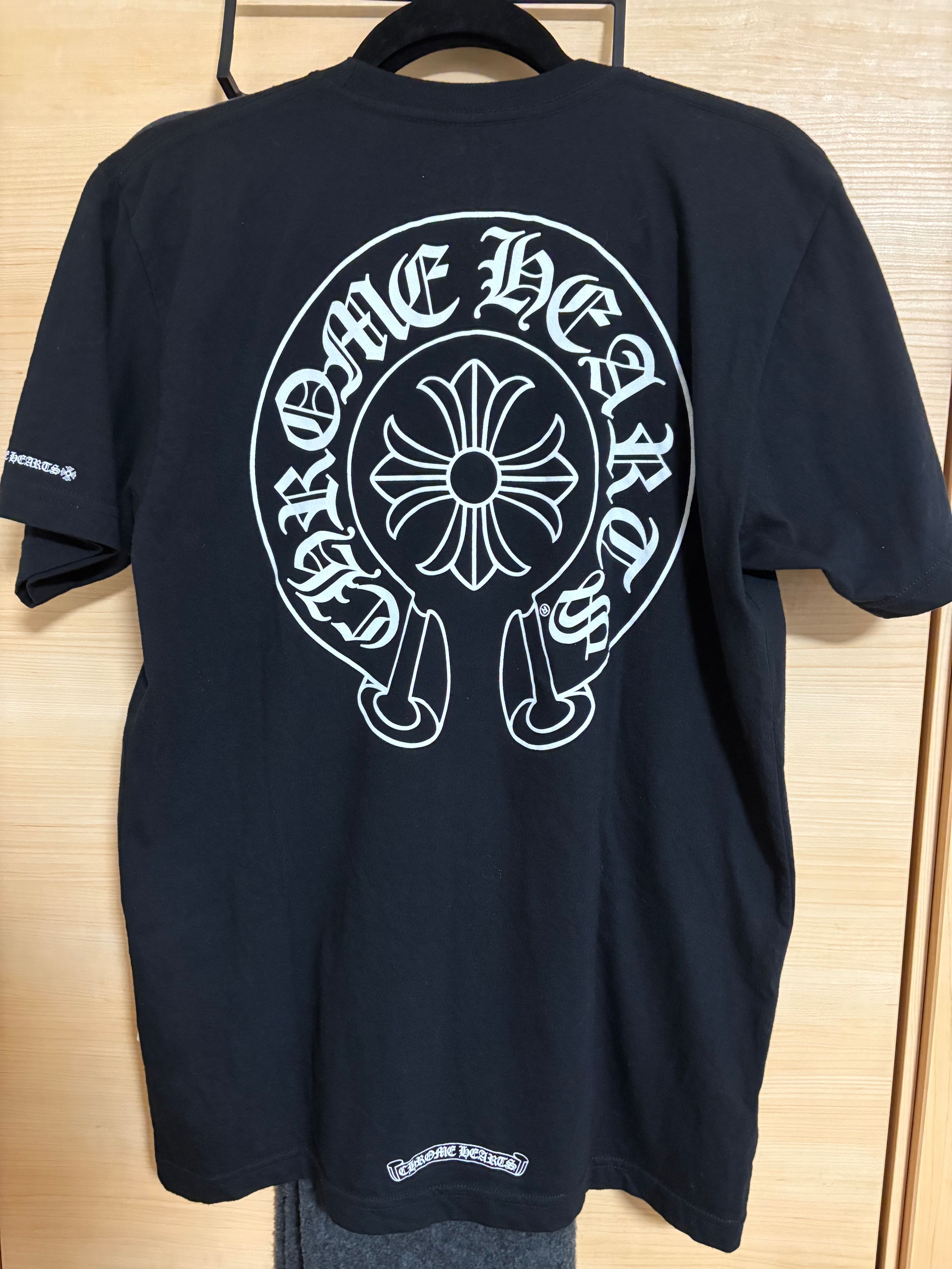 Chrome Hearts Horse Shoe Logo Pocket T-Shirt "Black"