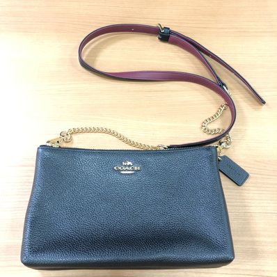 COACH Chain Shoulder Bag "Black"