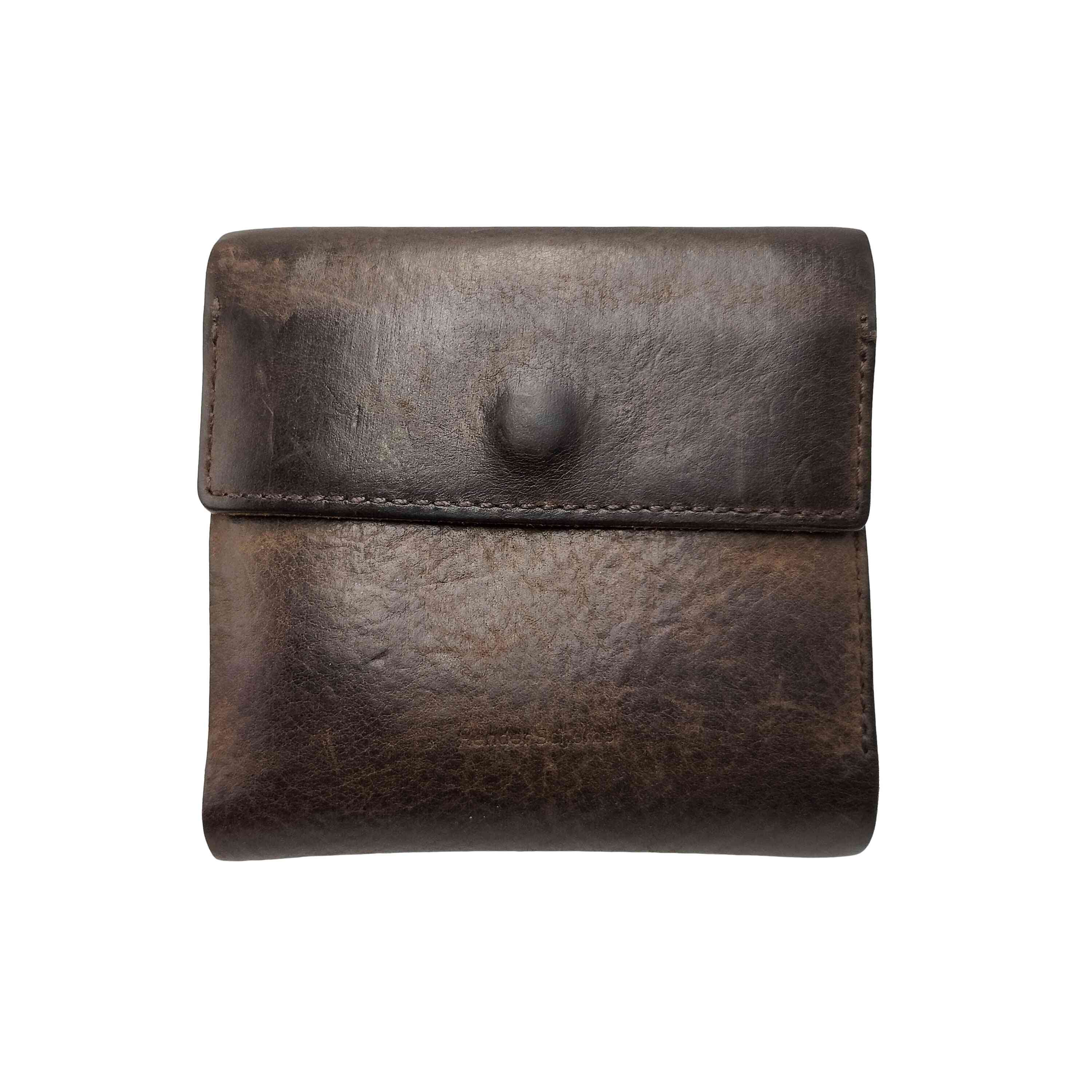 clasp wallet レザー二つ折り 財布【1142690419843】